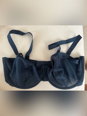 CUUP Navy Balconette Underwire Bra